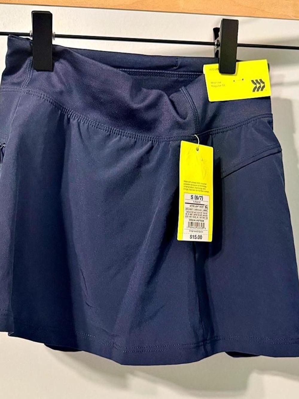 all in motion Navy Athletic Skort for Kids
